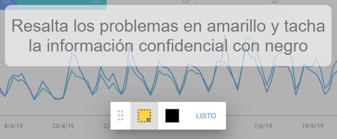 tutorial google search console enviar comentarios resaltar ocultar