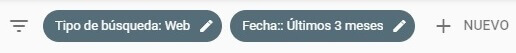tutorial search console selector de filtros